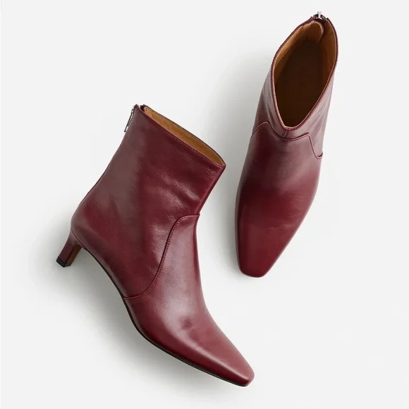 Madewell The Dimes Kitten-Heel Boot $198 multiple sizes available! - Picture 1 of 9
